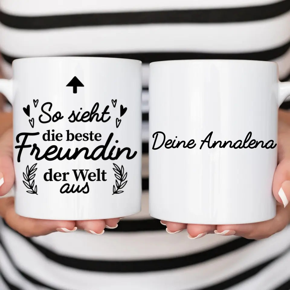 Weltbeste Freundin - Tasse
