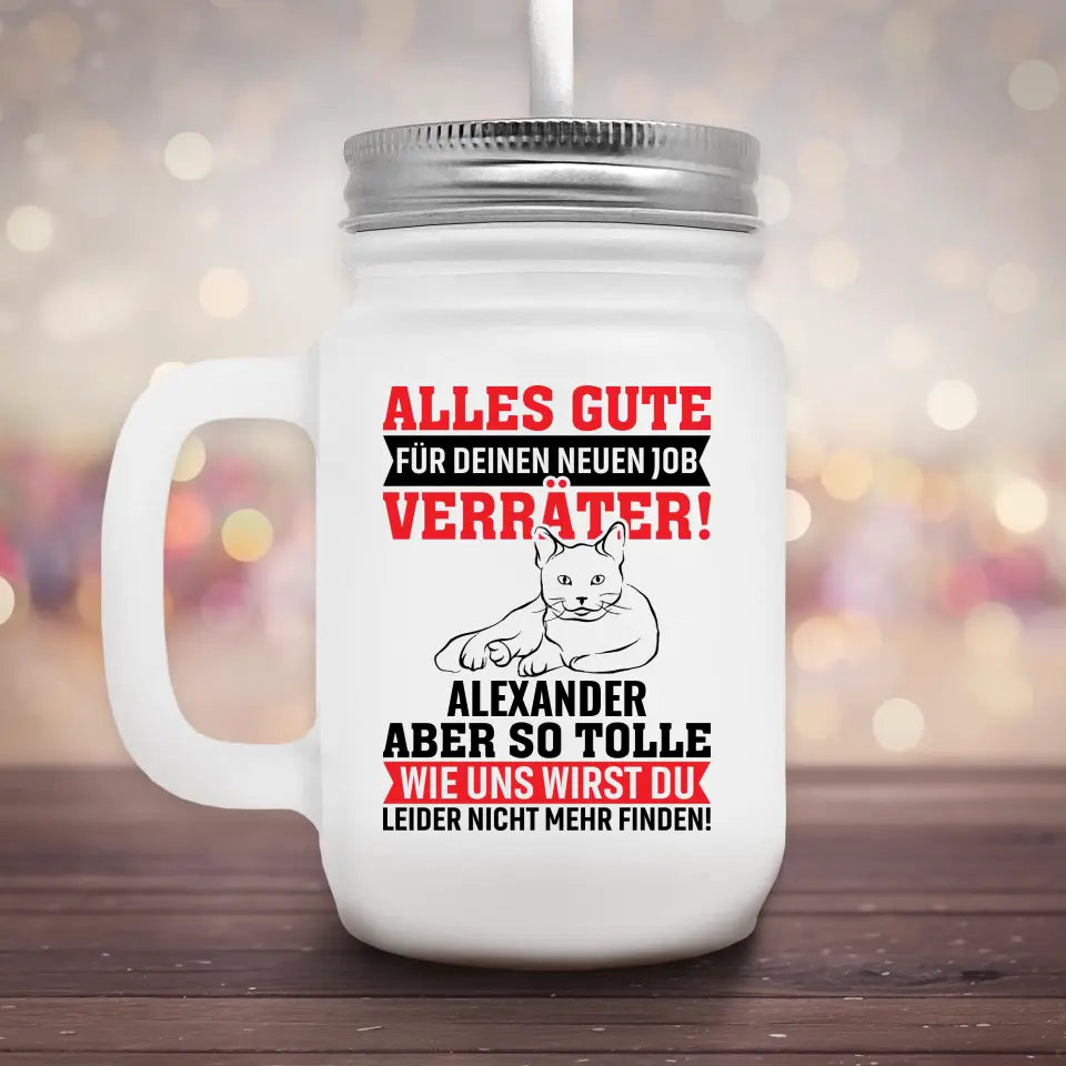 Verräter - Marmeladenglas