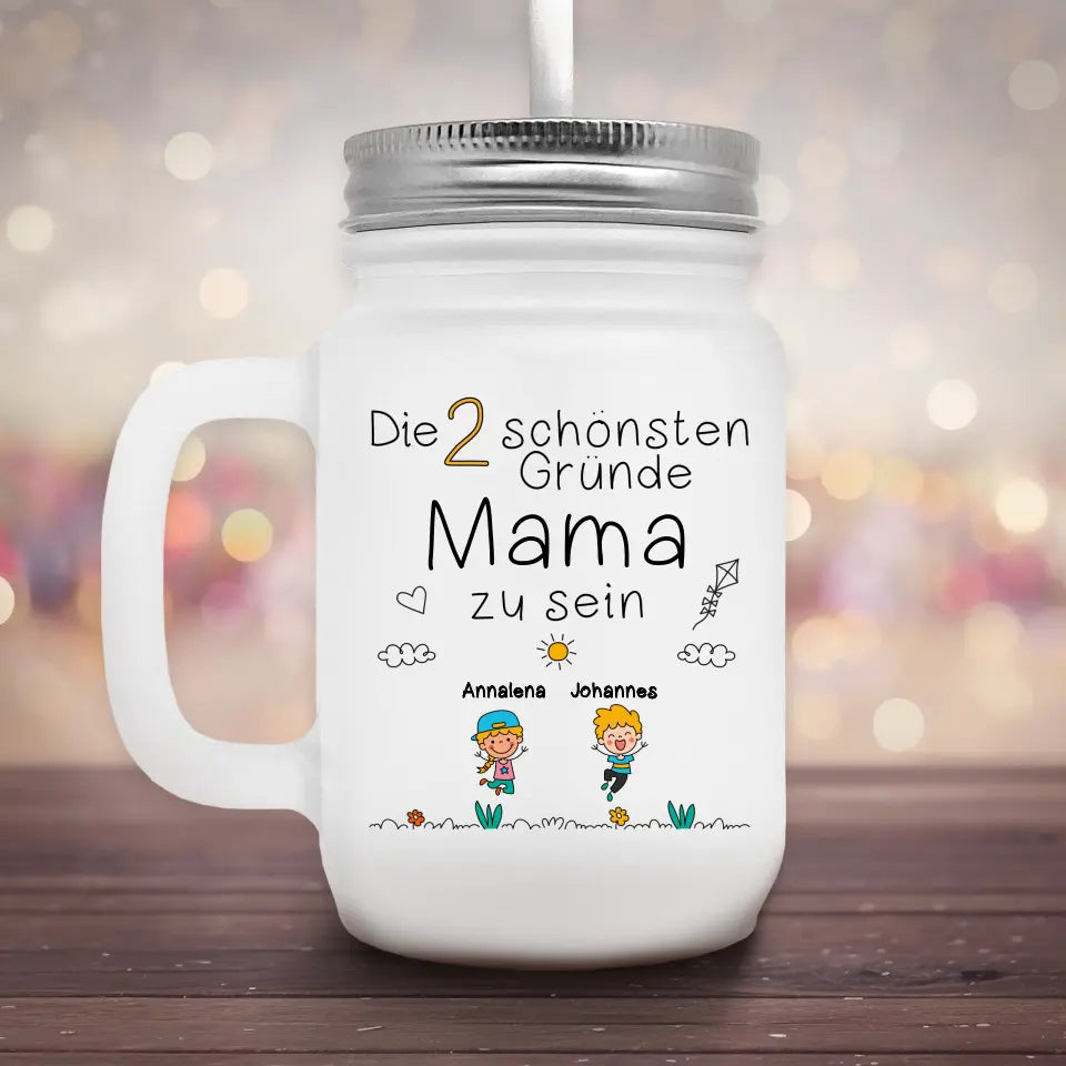 Schönsten Gründe - Marmeladenglas