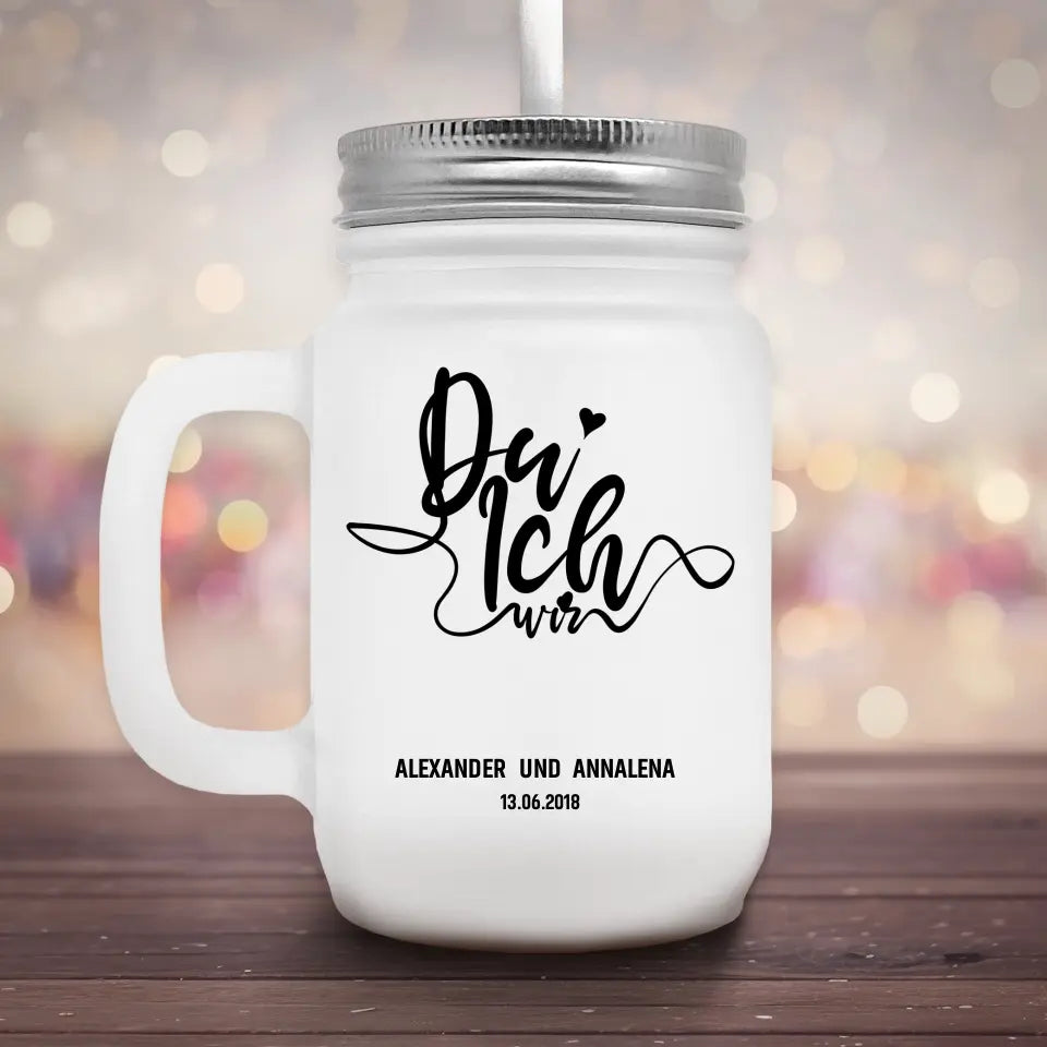 Du & Ich - Marmeladenglas