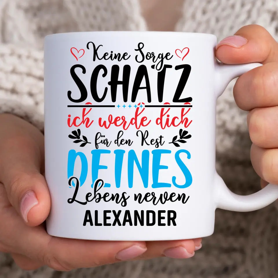 Schatz Nerven - Tasse
