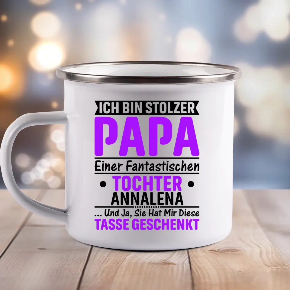 Stolzer Papa