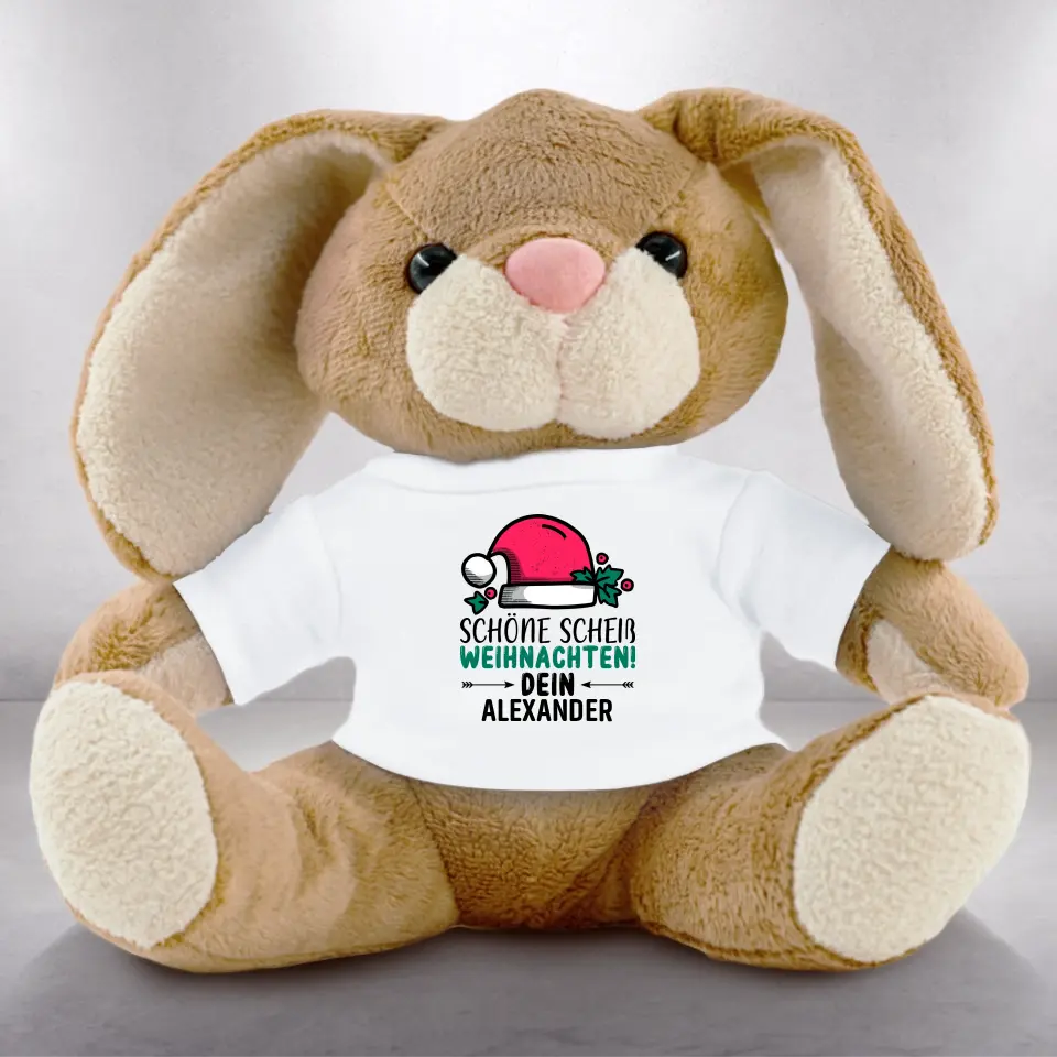 Schöne Sch* Weihnachten - Kuschelhase