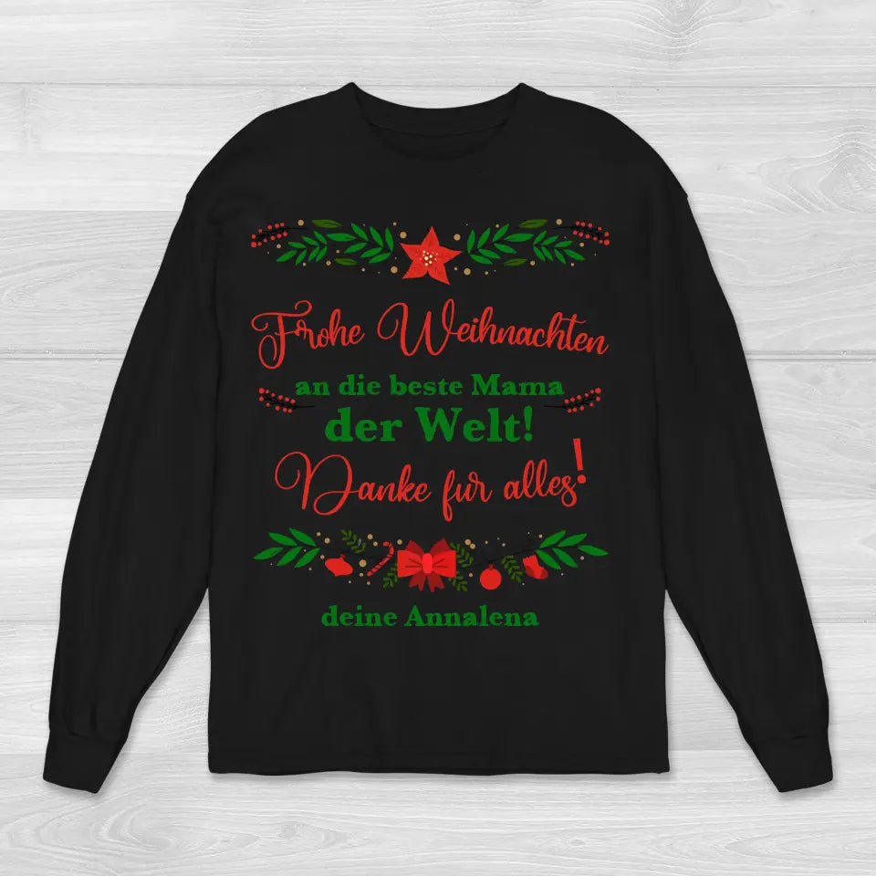 Frohe Weihnachten - Sweatshirt
