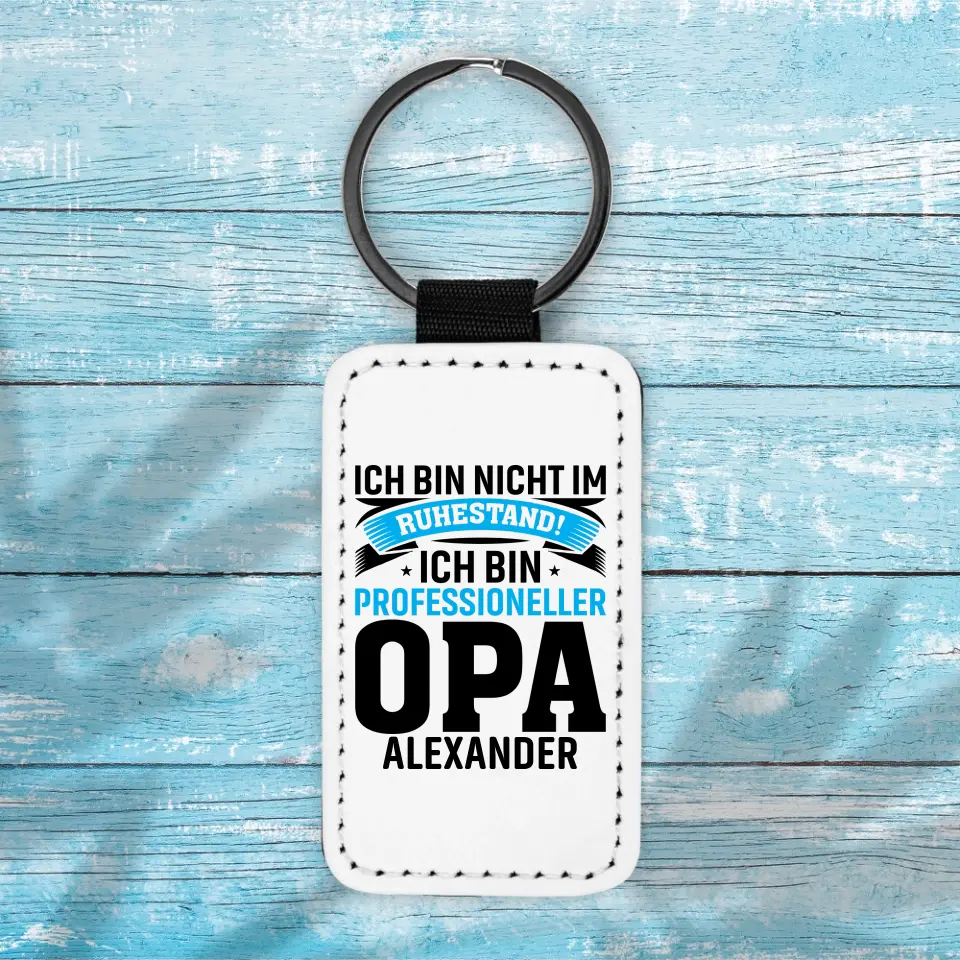 Ruhestand - Schlüsselanhänger