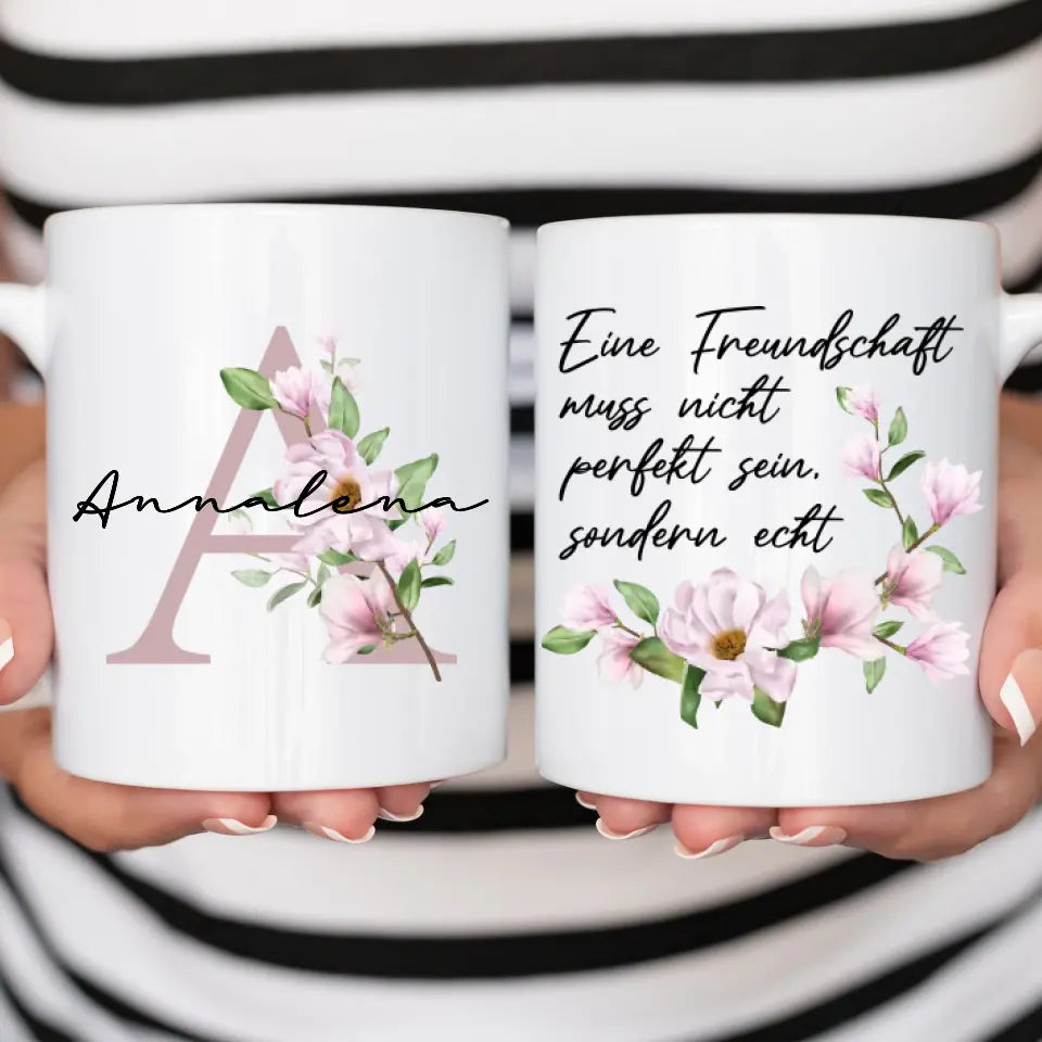 Name Blumen - Tasse