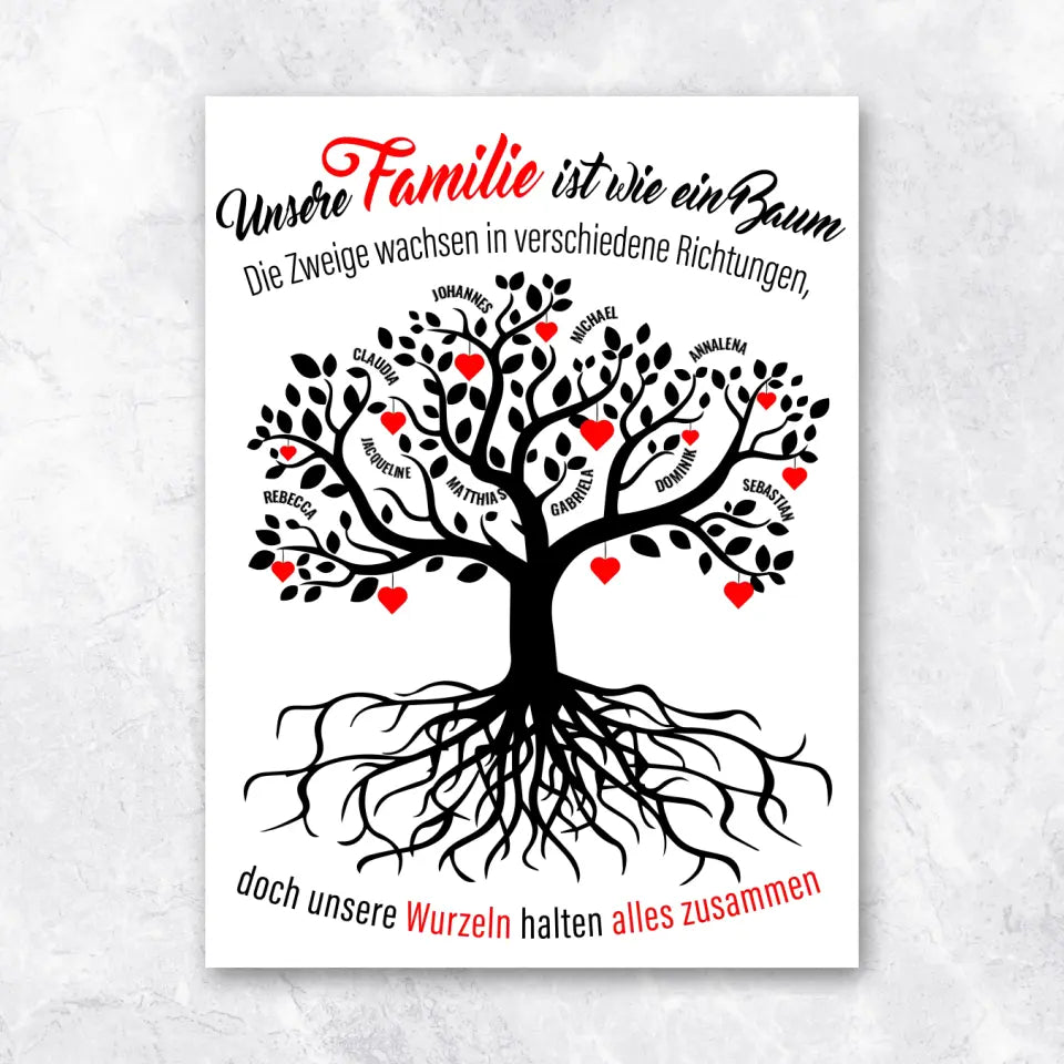 Familienbaum - Poster