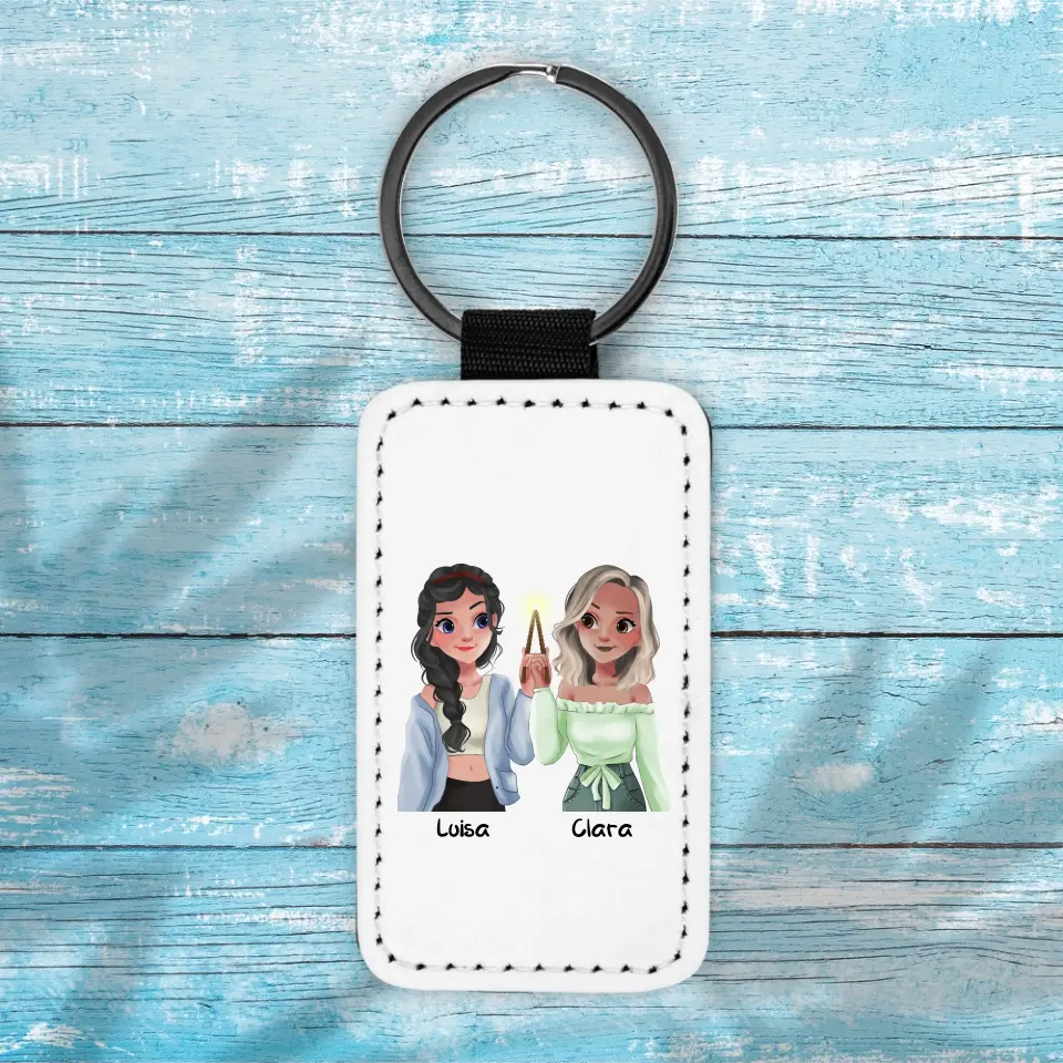 Zauber Freundinnen - Schlüsselanhänger