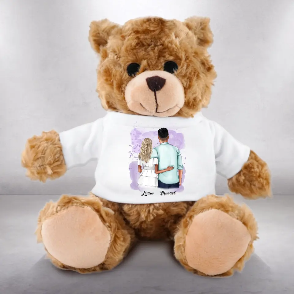 Sommer Paar - Plüschtier Teddy