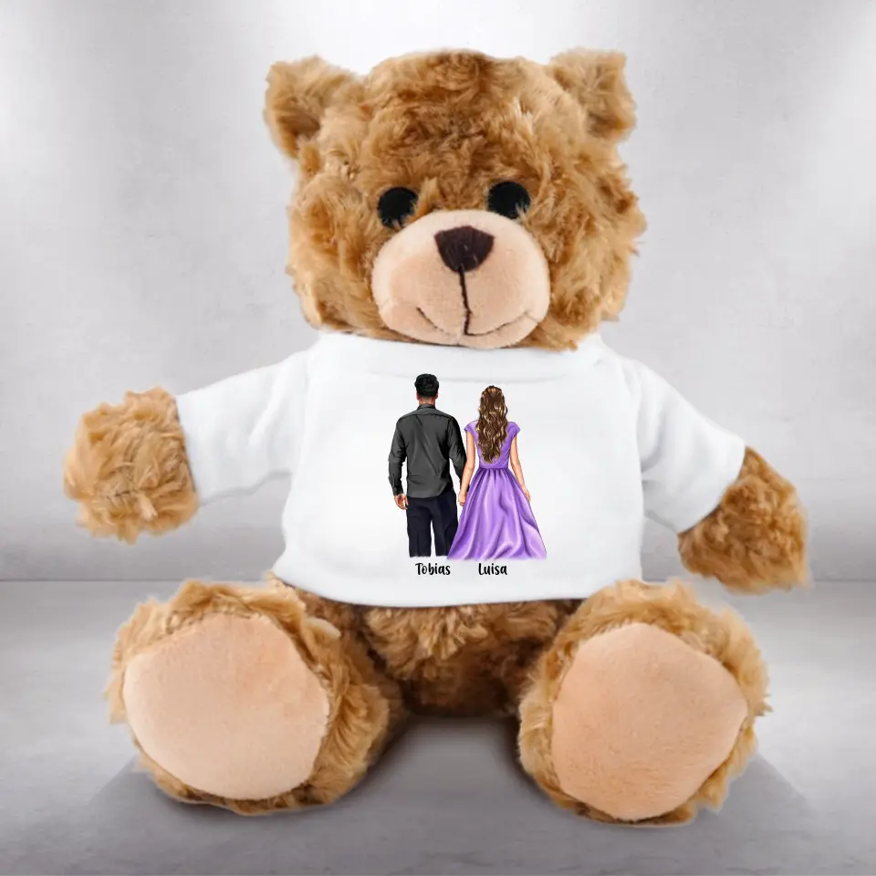 Schickes Paar - Plüschtier Teddy