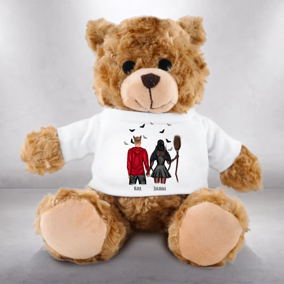 Halloween Paar - Plüschtier Teddy