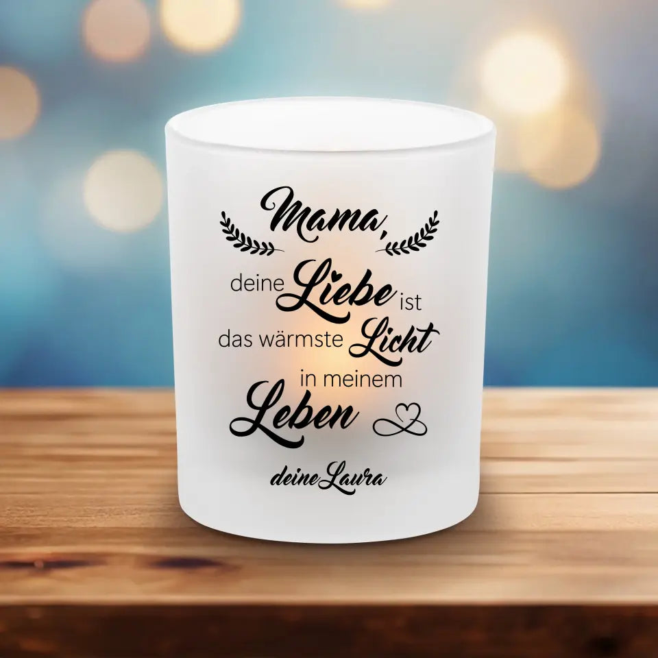 Licht in meinem Leben - Teelichthalter