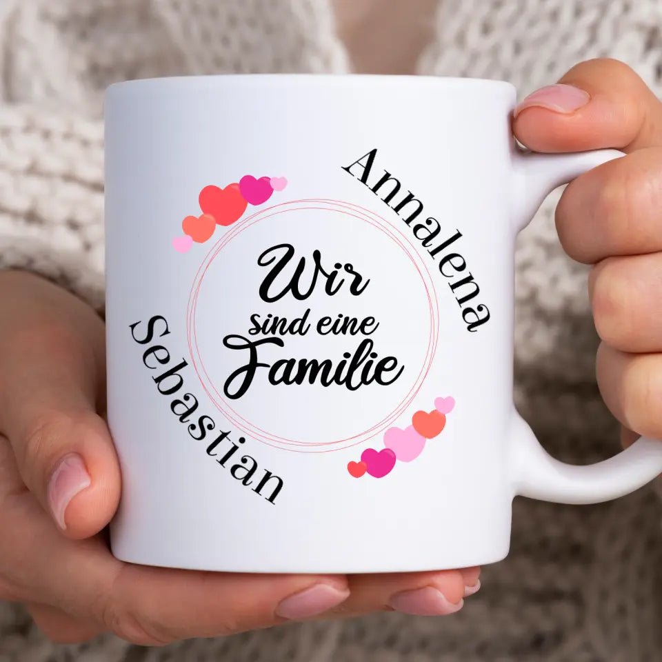 Eine Familie - Tasse