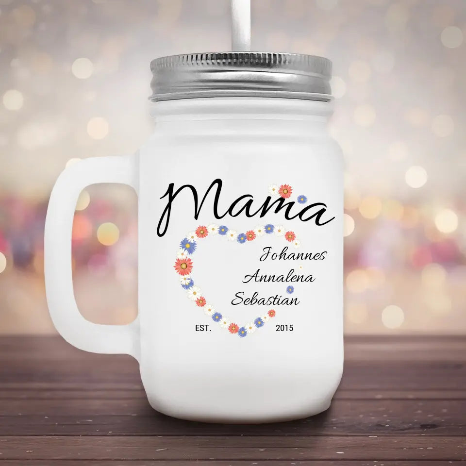 Mama Blumenherz - Marmeladenglas