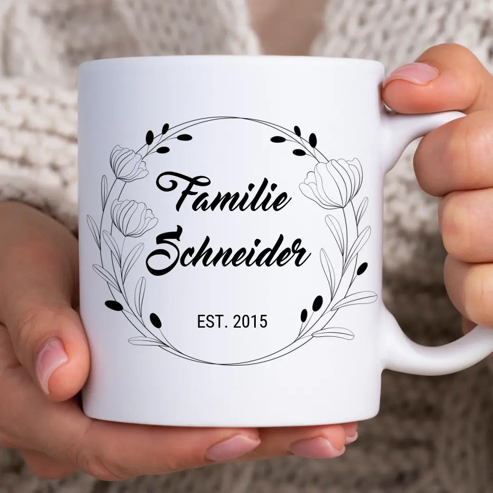 Familienkranz - Tasse