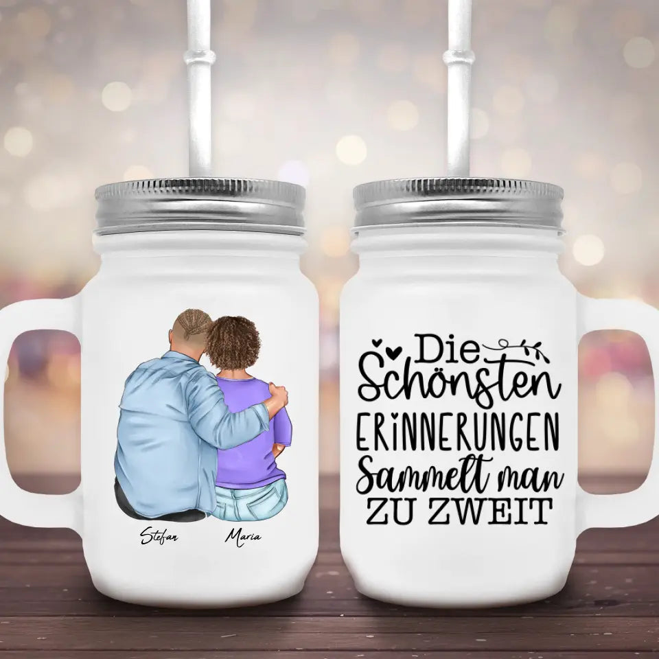 Süßes Pärchen - Marmeladenglas