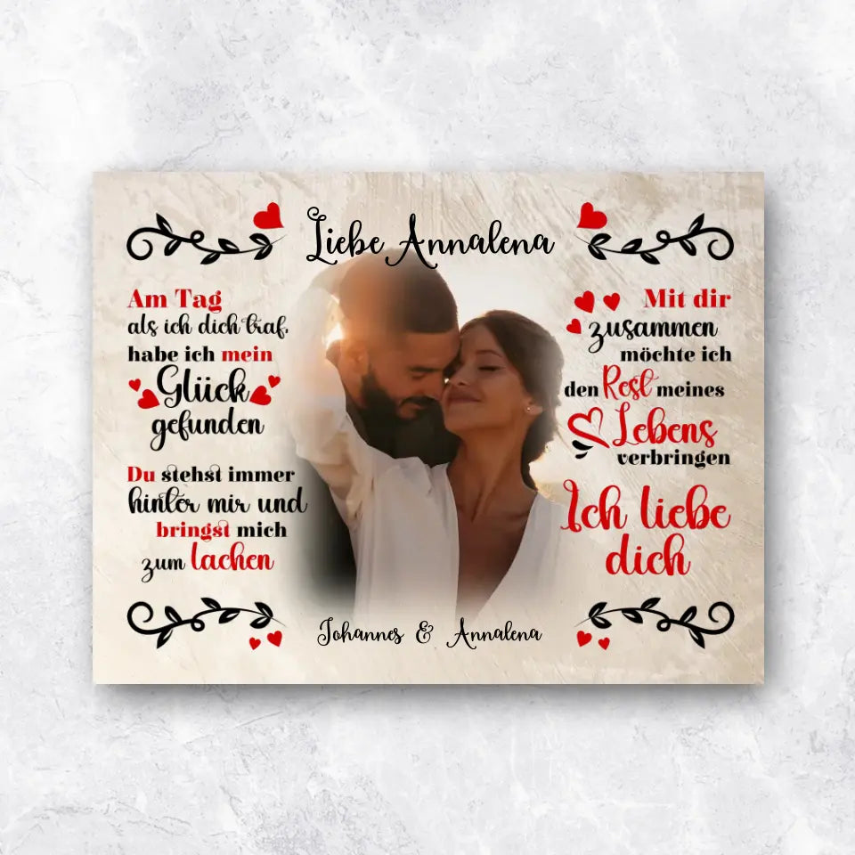 Als ich dich traf - Poster