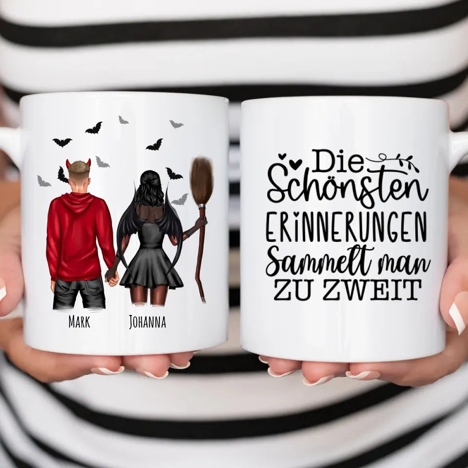 Halloween Paar - Tasse
