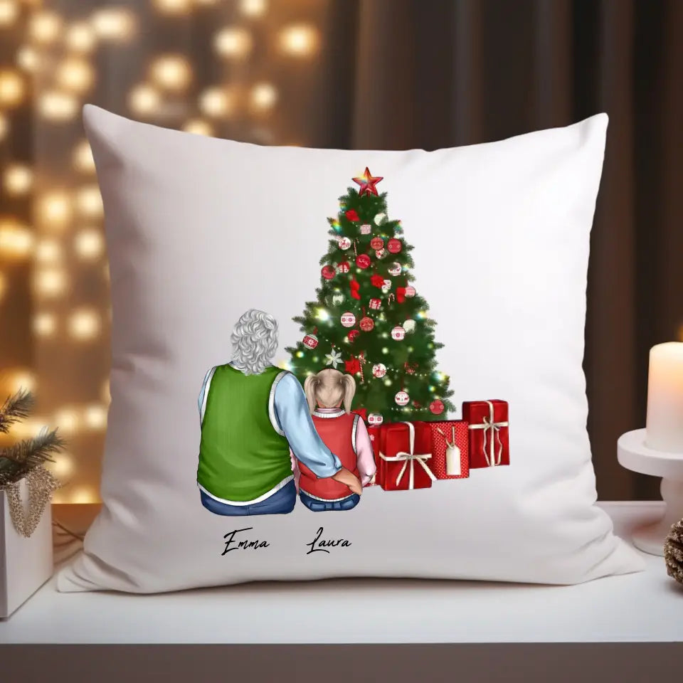 Großeltern Weihnachten - Kissen