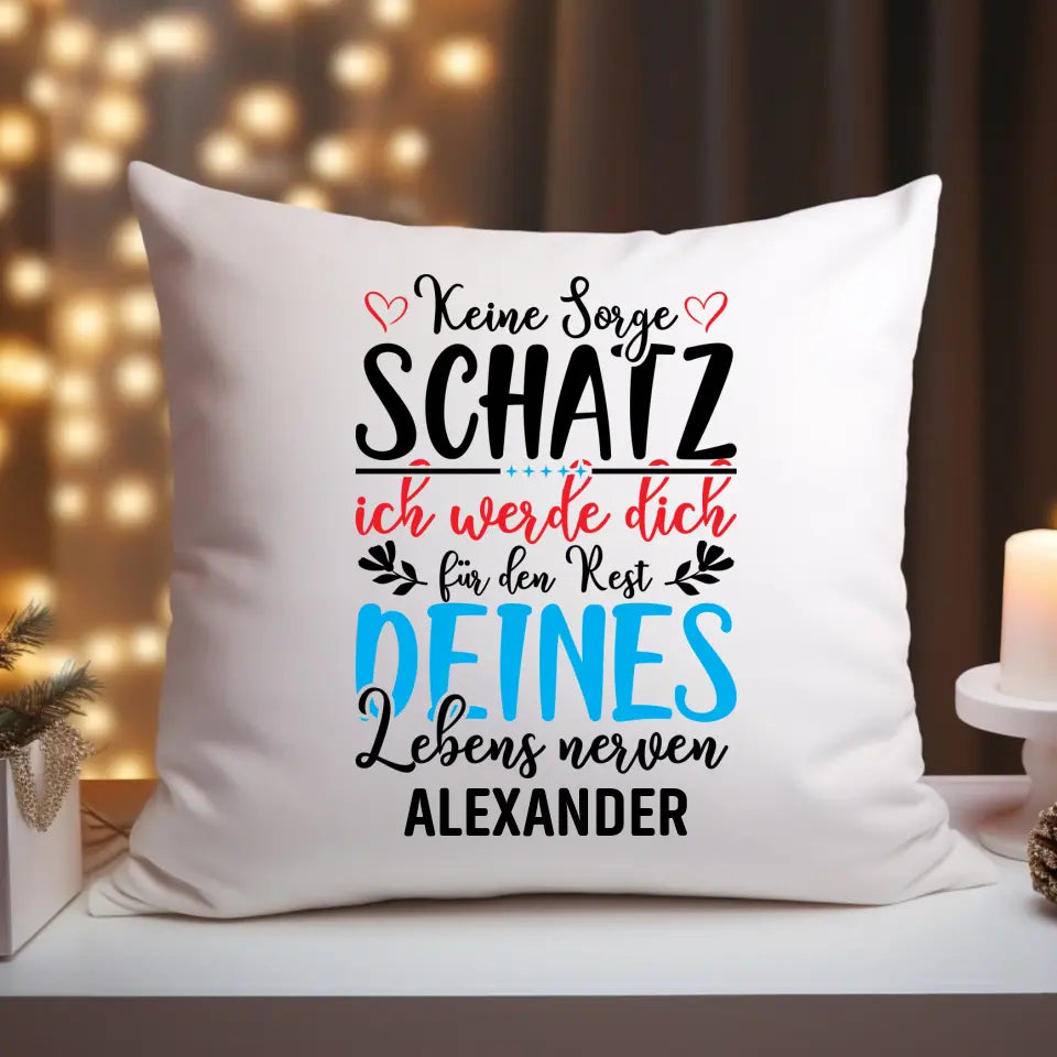 Schatz Nerven - Kissen