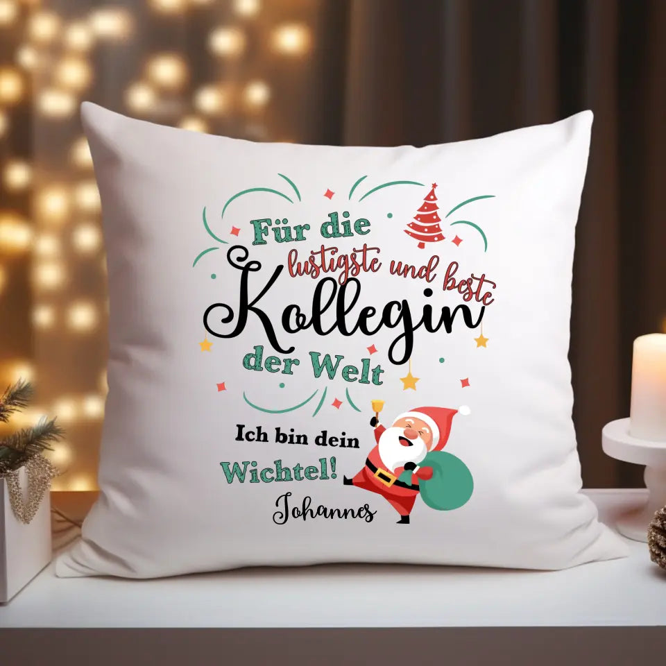 Wichtel Kollegin - Kissen