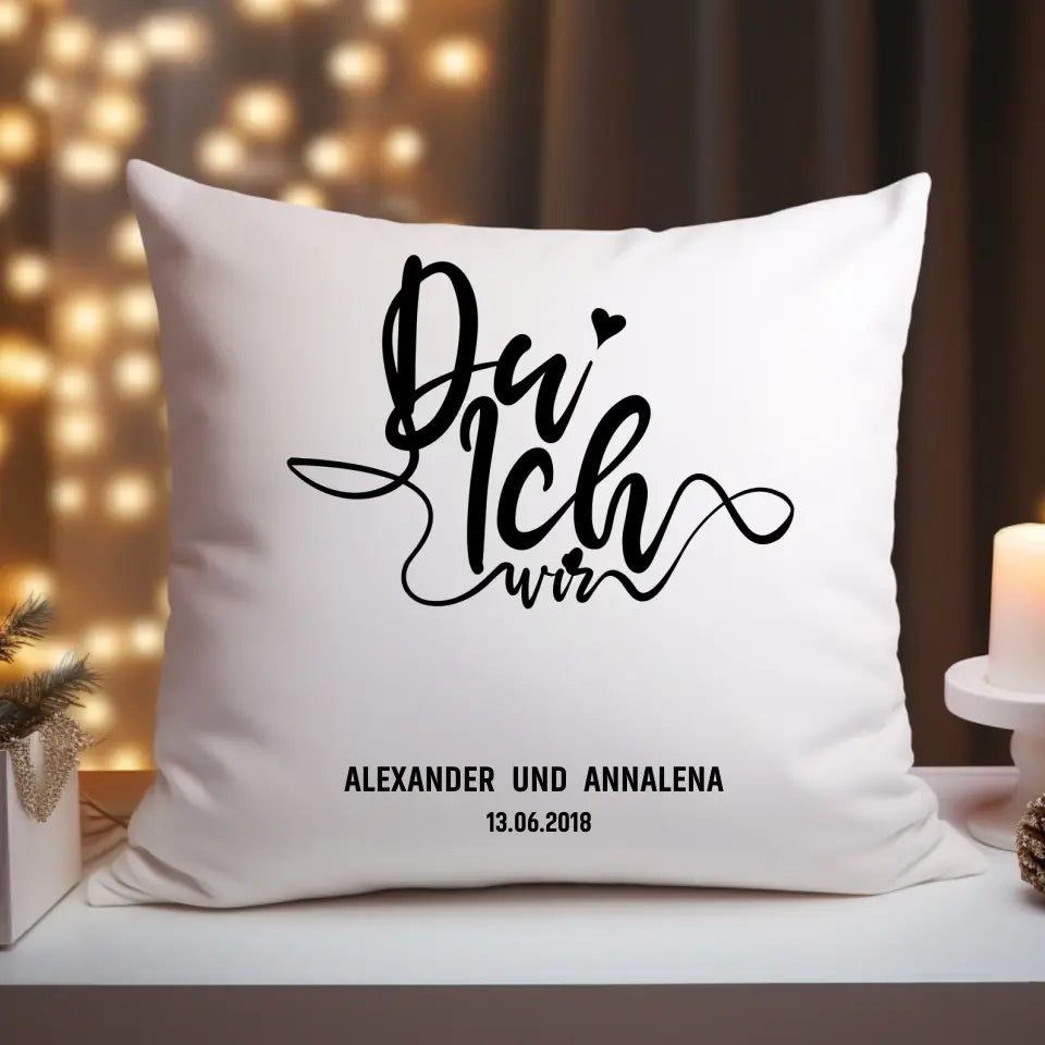 Du & Ich - Kissen