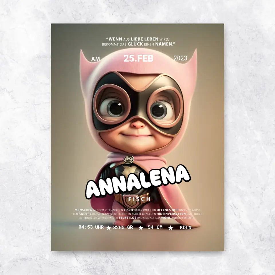 Rosa Heldin - Poster