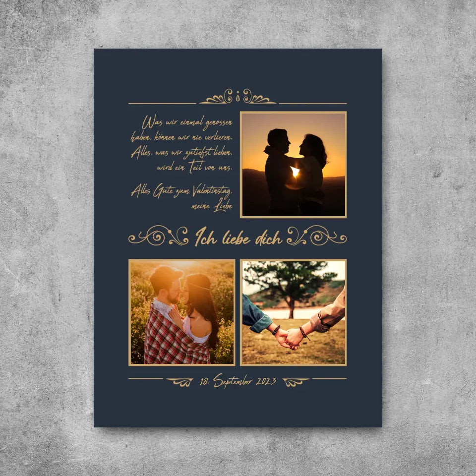 Couple Bilder Collage - Leinwand