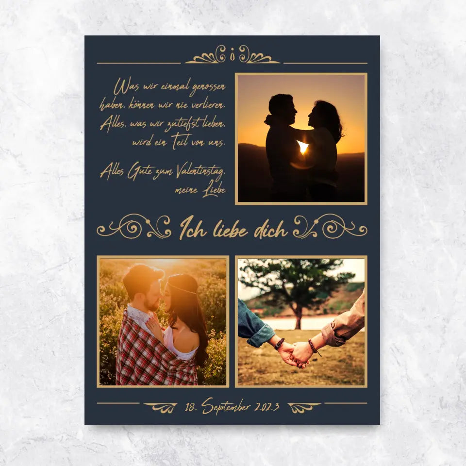 Couple Bilder Collage - Poster