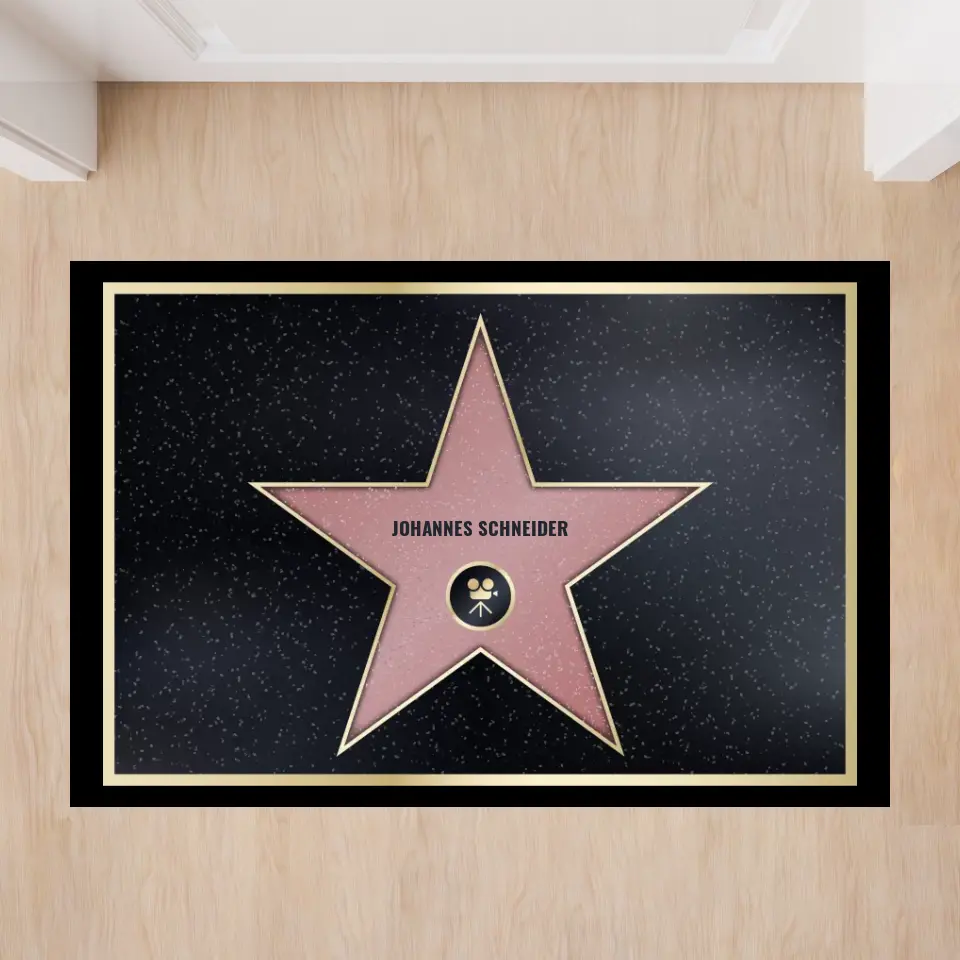 Star - Fußmatte