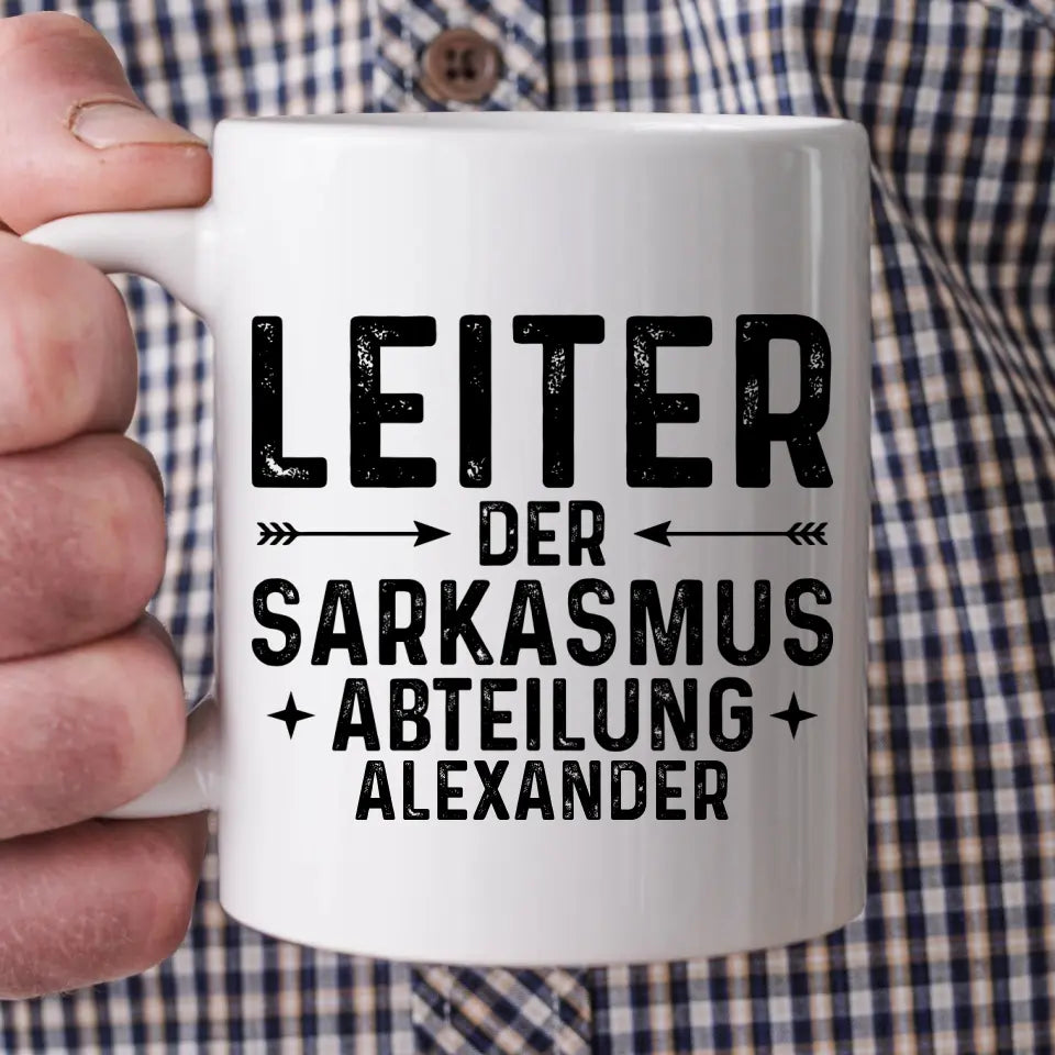 Sarkasmus Abteilung - Tasse