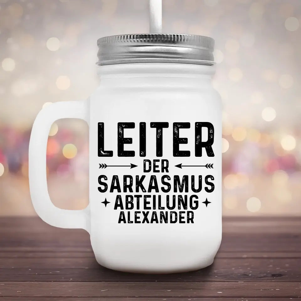 Sarkasmus Abteilung - Marmeladenglas