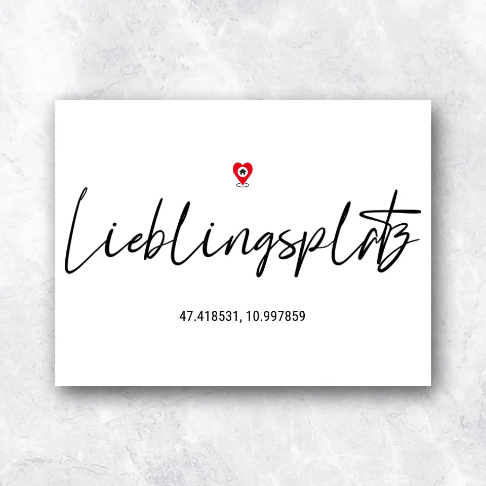 Lieblingsplatz - Poster