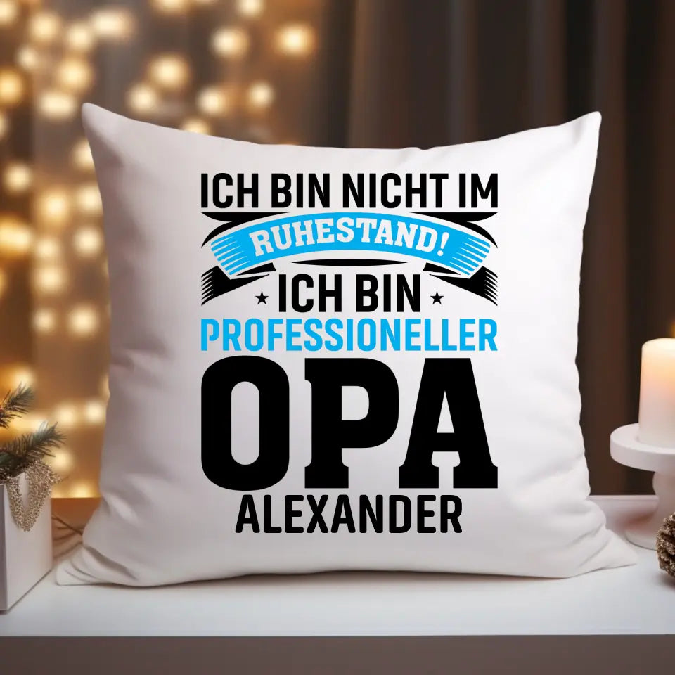 Professioneller Opa - Kissen