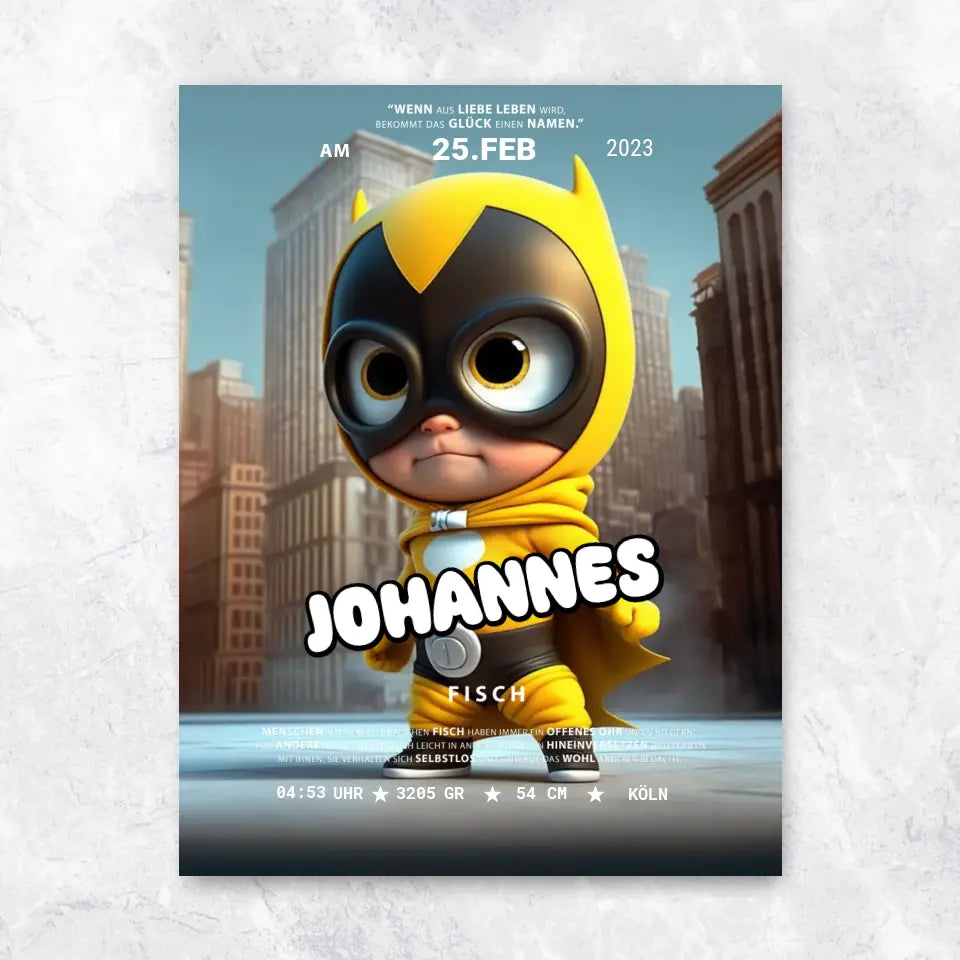 Yellow Hero - Poster