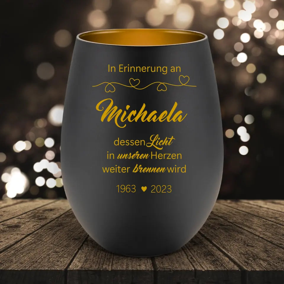 In Erinnerung - Windlicht