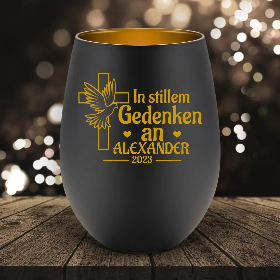 In Gedenken - Windlicht