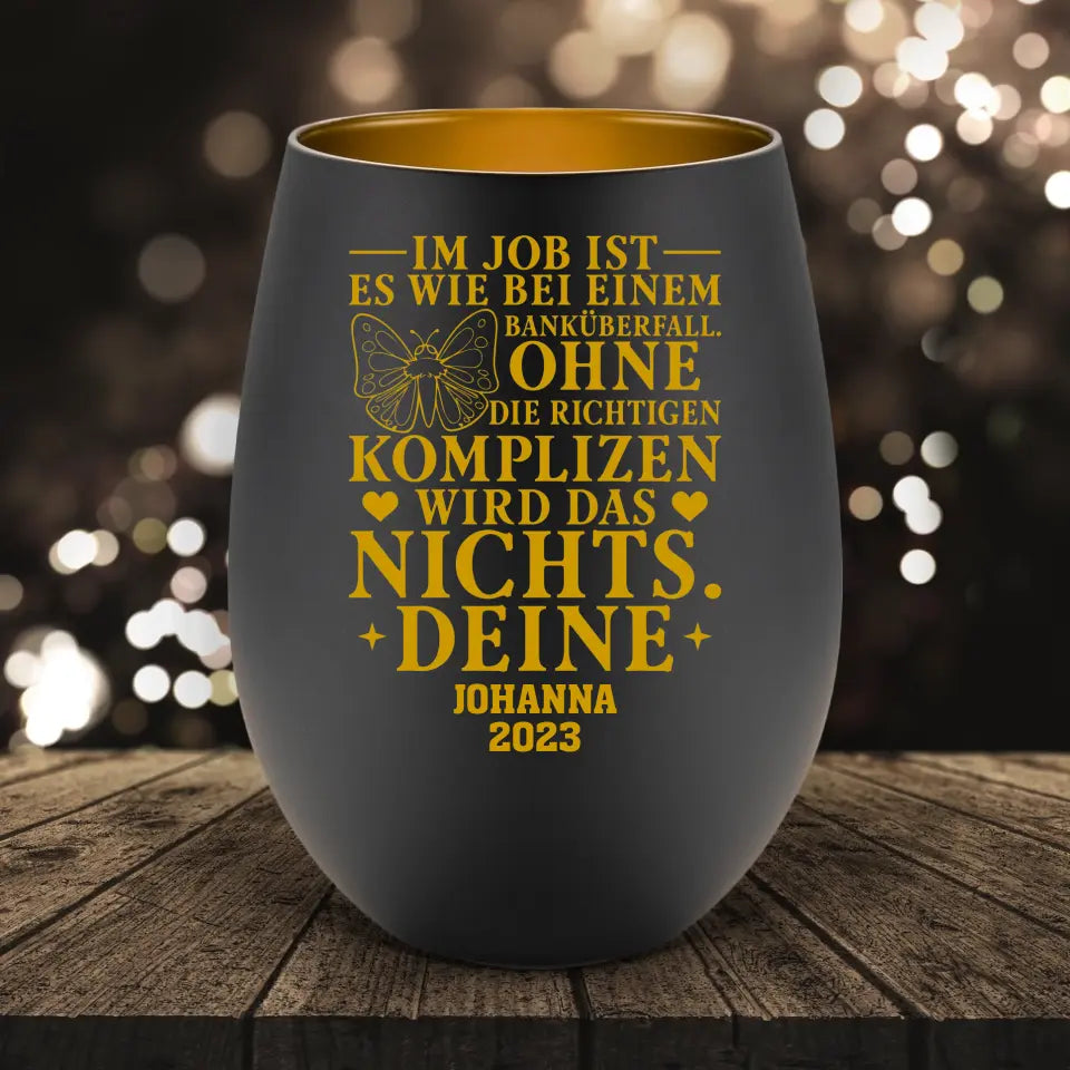 Banküberfall - Windlicht