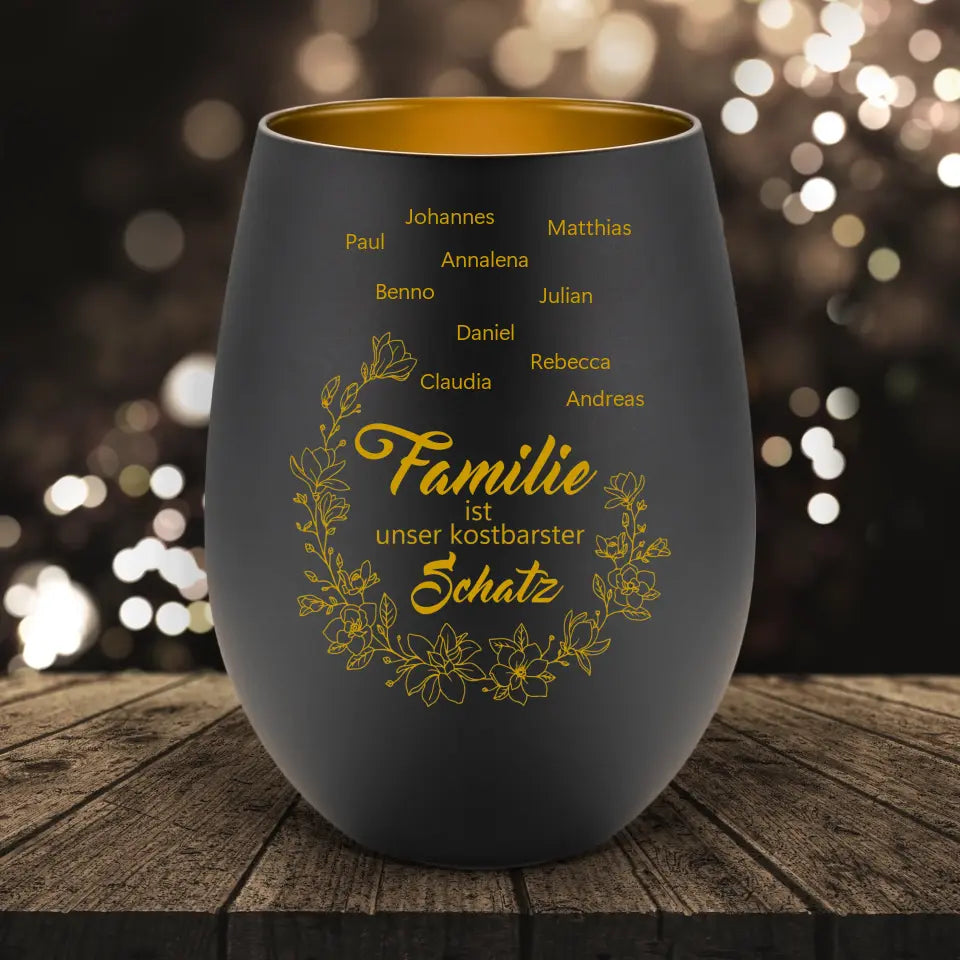 Unser Schatz - Windlicht