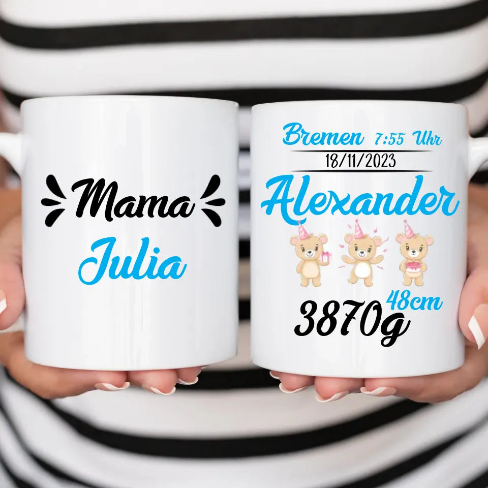 Geburtstasse - Tasse