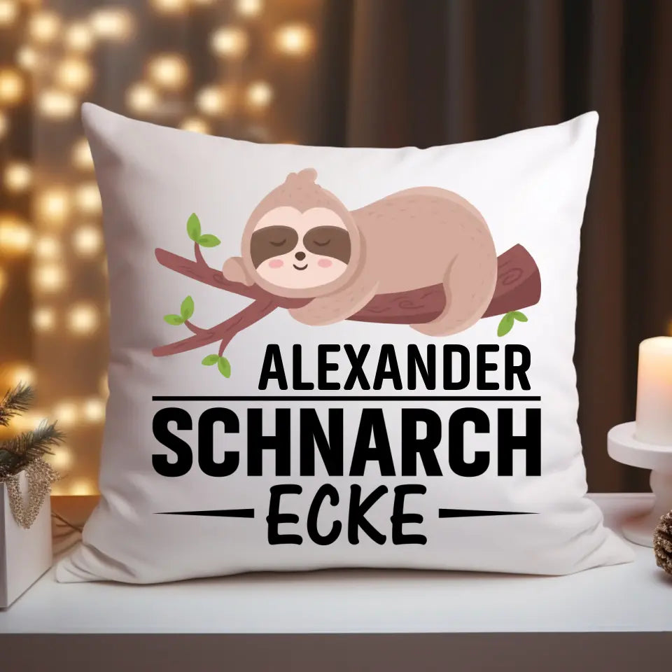 Schnarch Ecke - Kissen