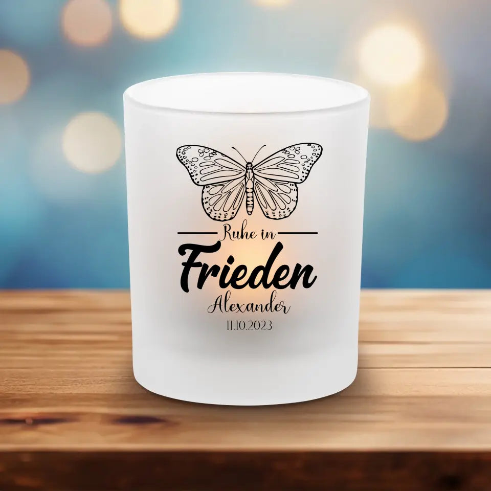 Ruhe In Frieden - Teelichthalter