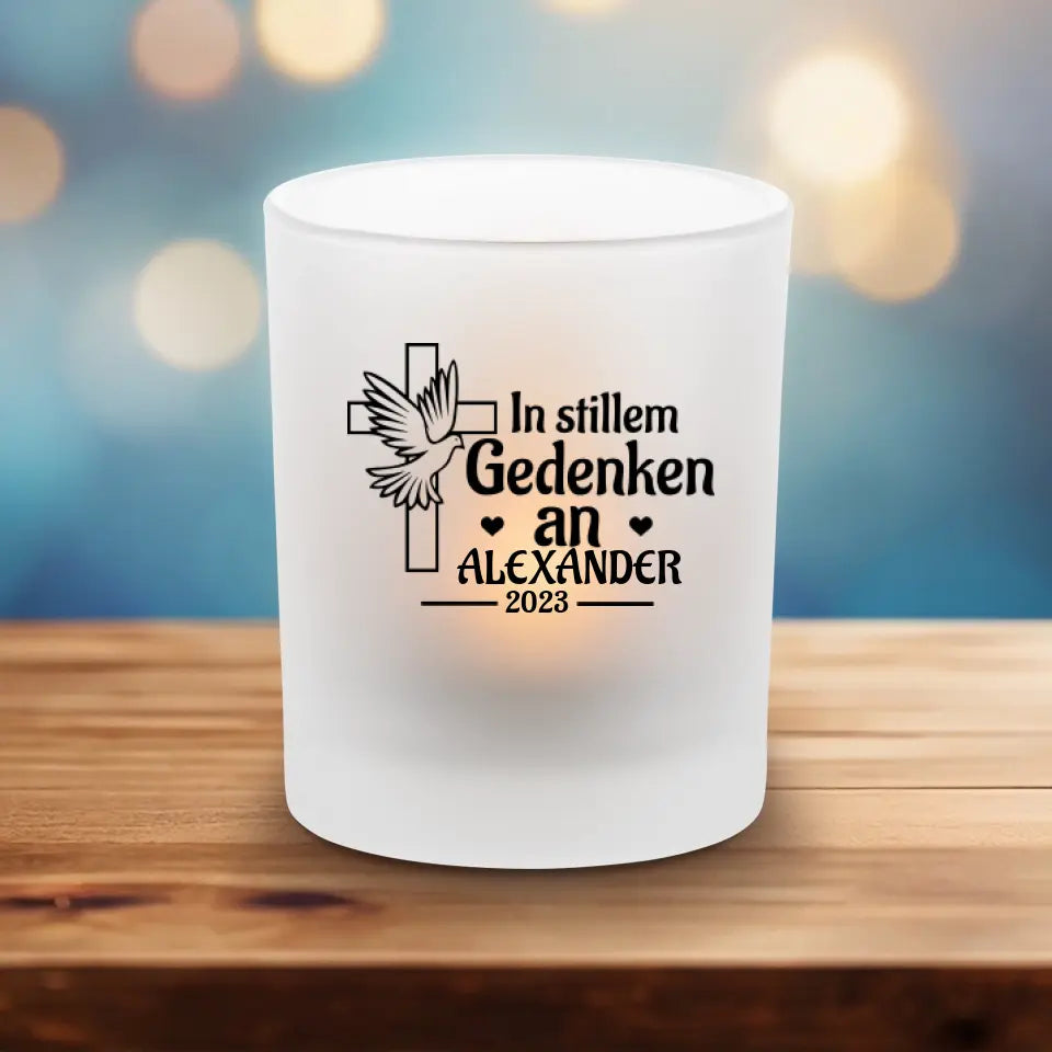 In Stillem Gedenken - Teelichthalter