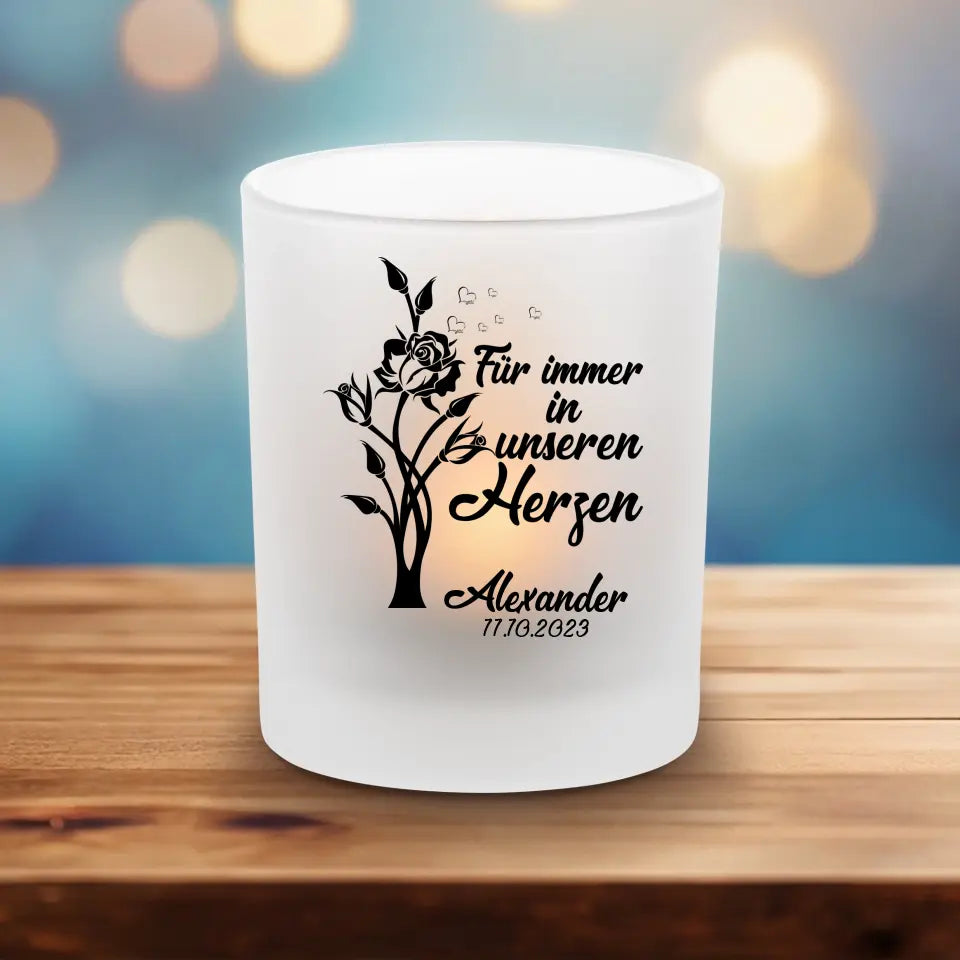 Für Immer - Teelichthalter