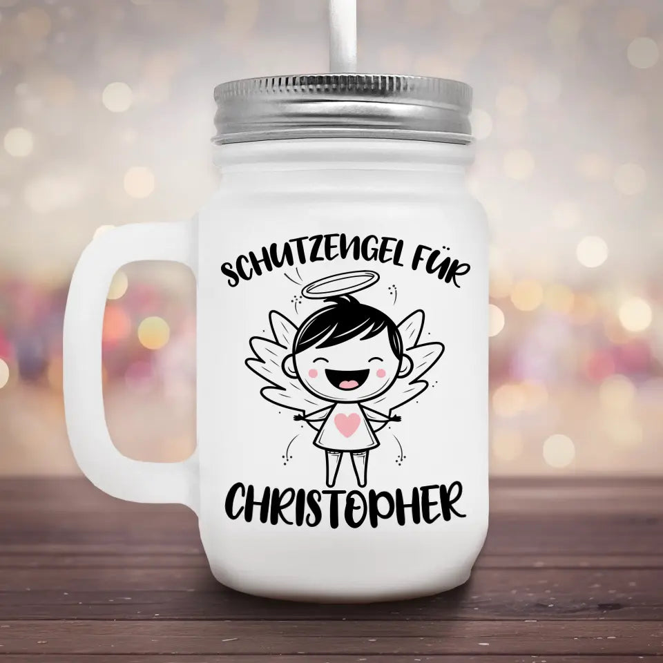 Schutzengel - Marmeladenglas