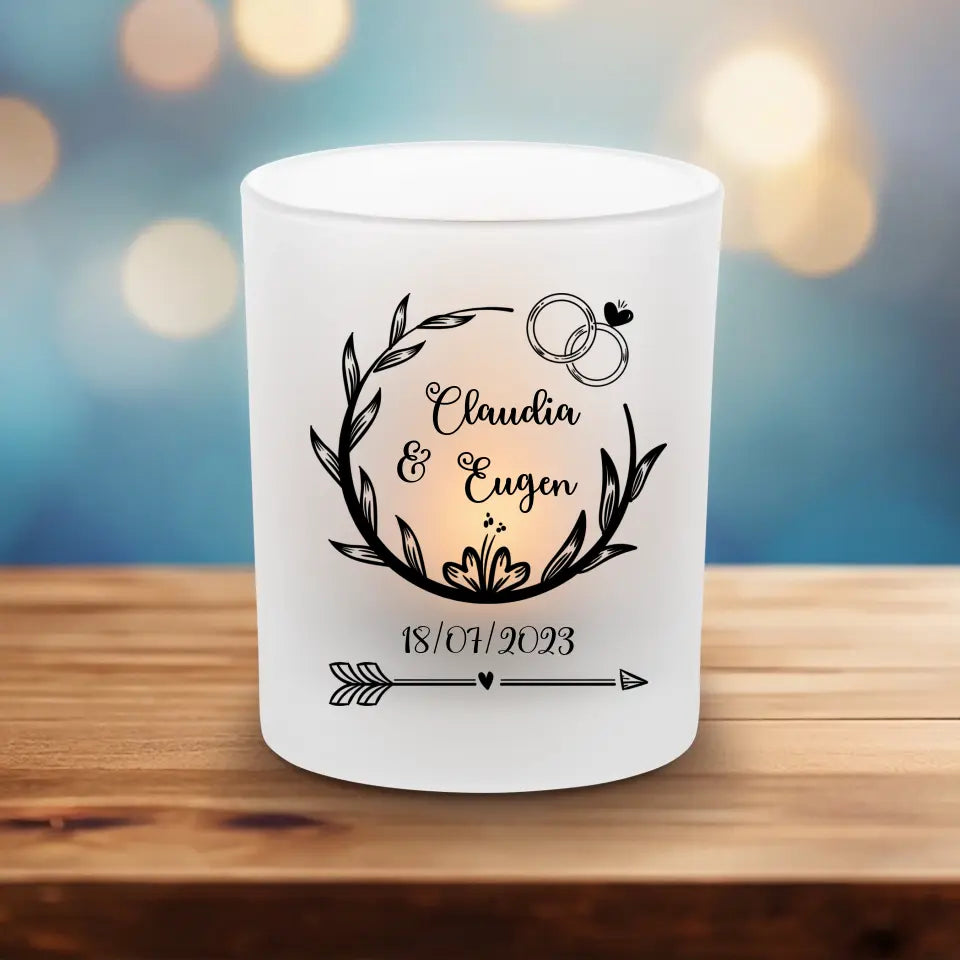 Ehe - Teelichthalter