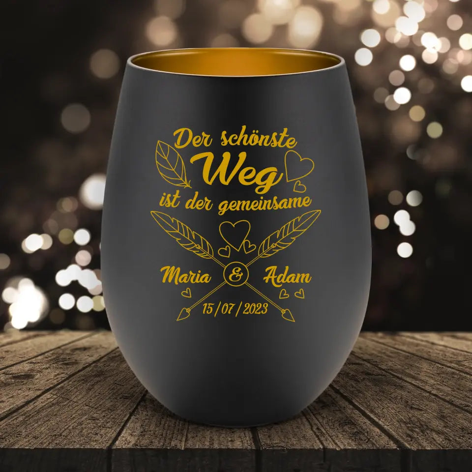 schönster Weg - Windlicht