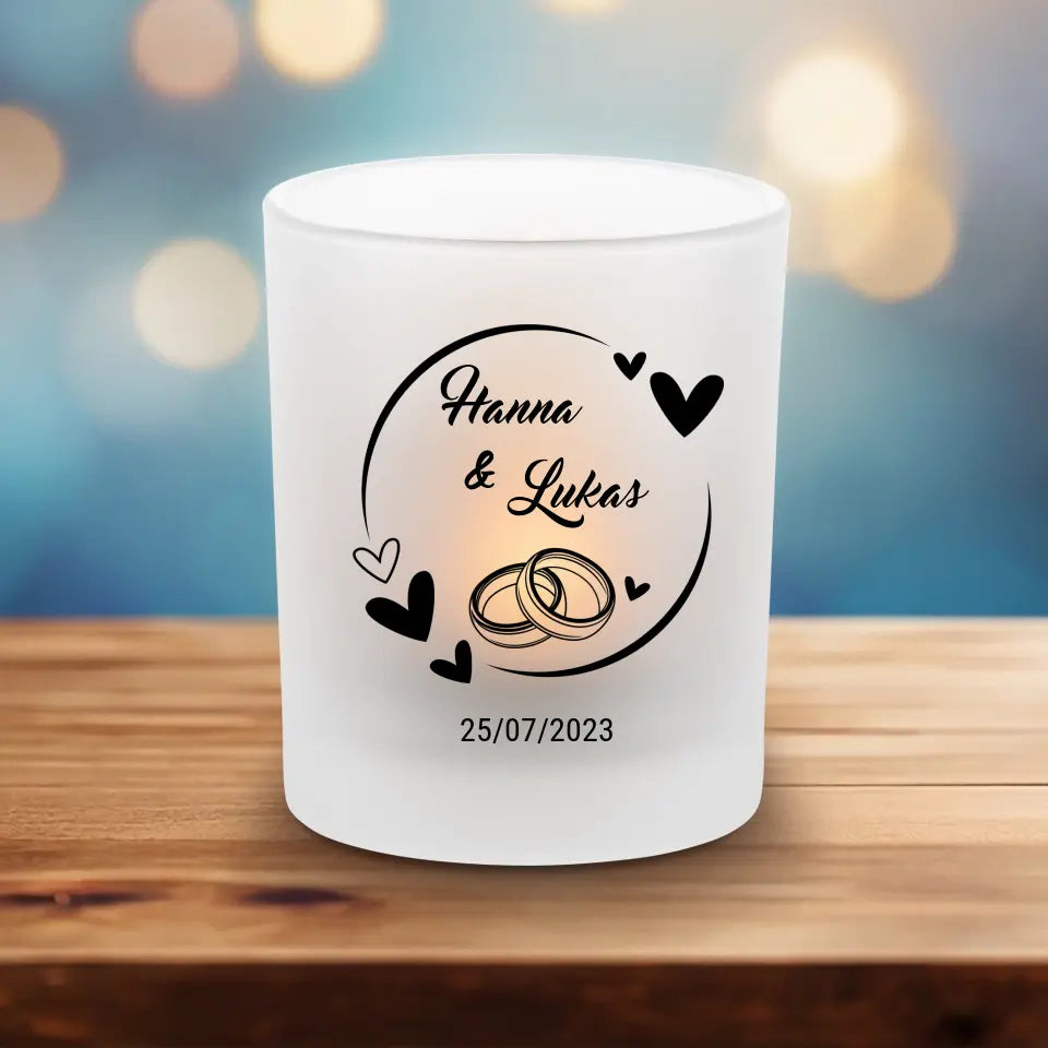 Ehering - Teelichthalter