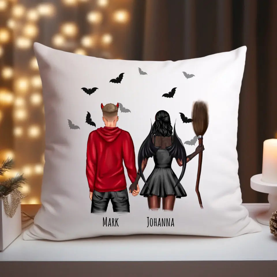 Halloween Paar - Kissen