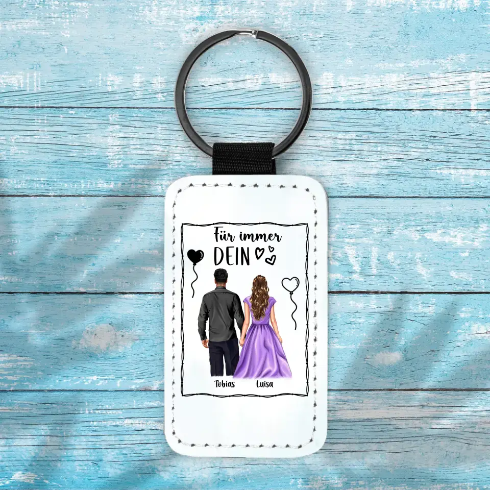 Schickes Paar - Schlüsselanhänger